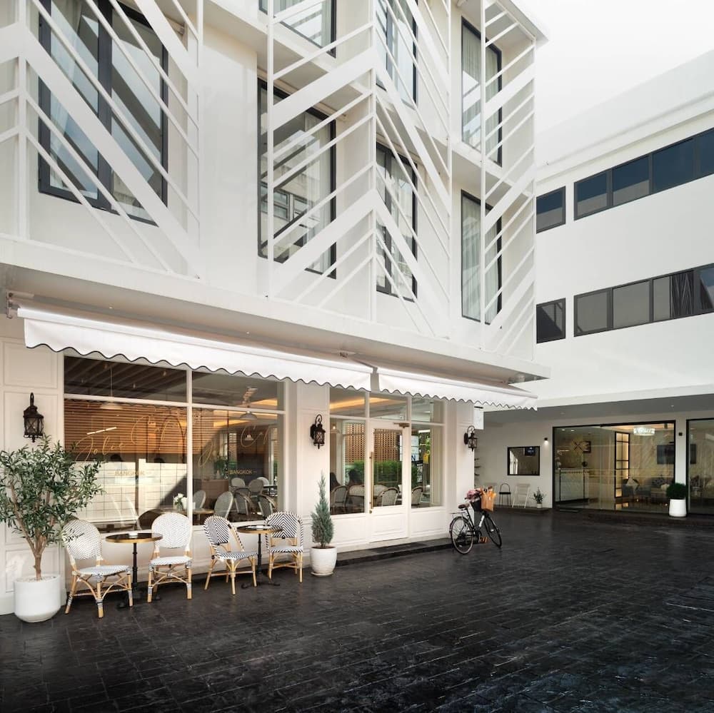 Konaklama yerinin ön cephesi