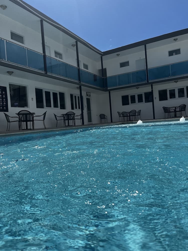 Konaklama yerinin ön cephesi