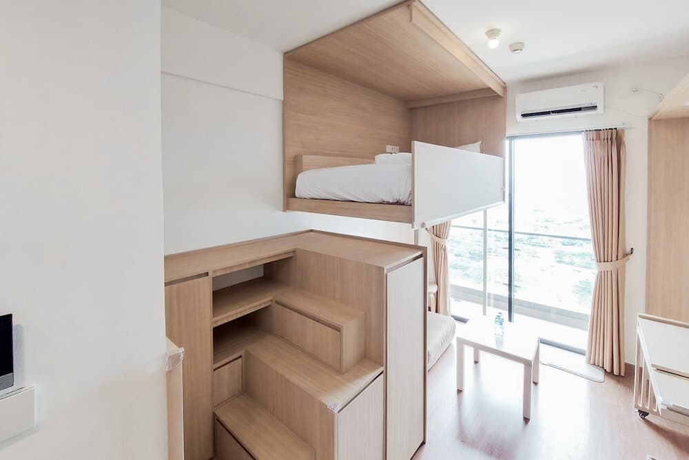 Simple And Homey Studio At Sky House Bsd Apartment