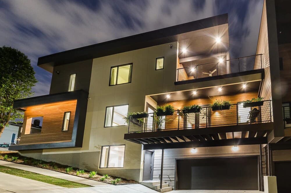 Konaklama yerinin ön cephesi