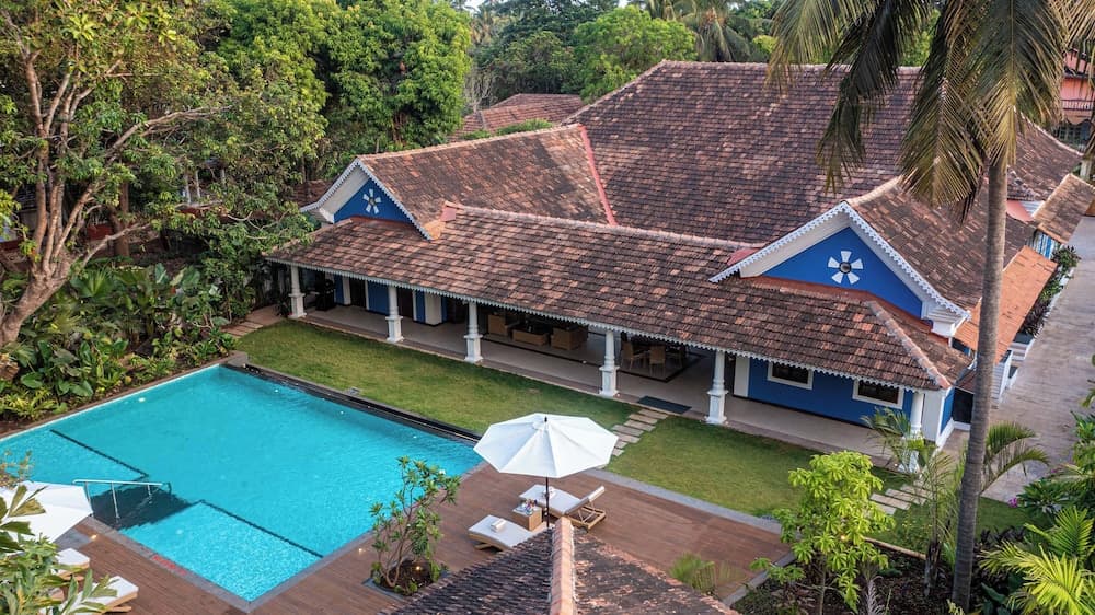 Konaklama yerinin ön cephesi