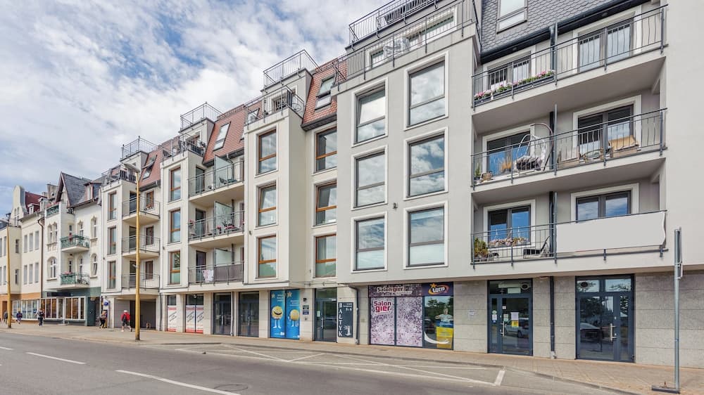 Konaklama yerinin ön cephesi