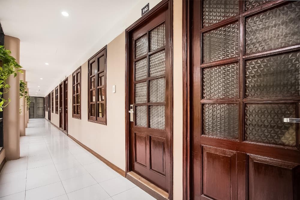 Konaklama yerinin ön cephesi