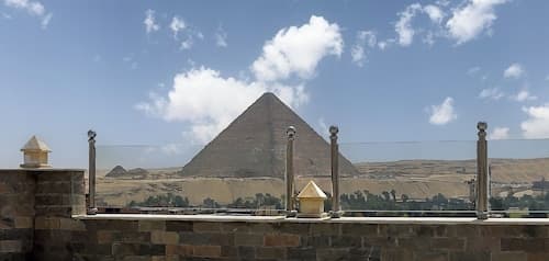 pyramids tower view inn