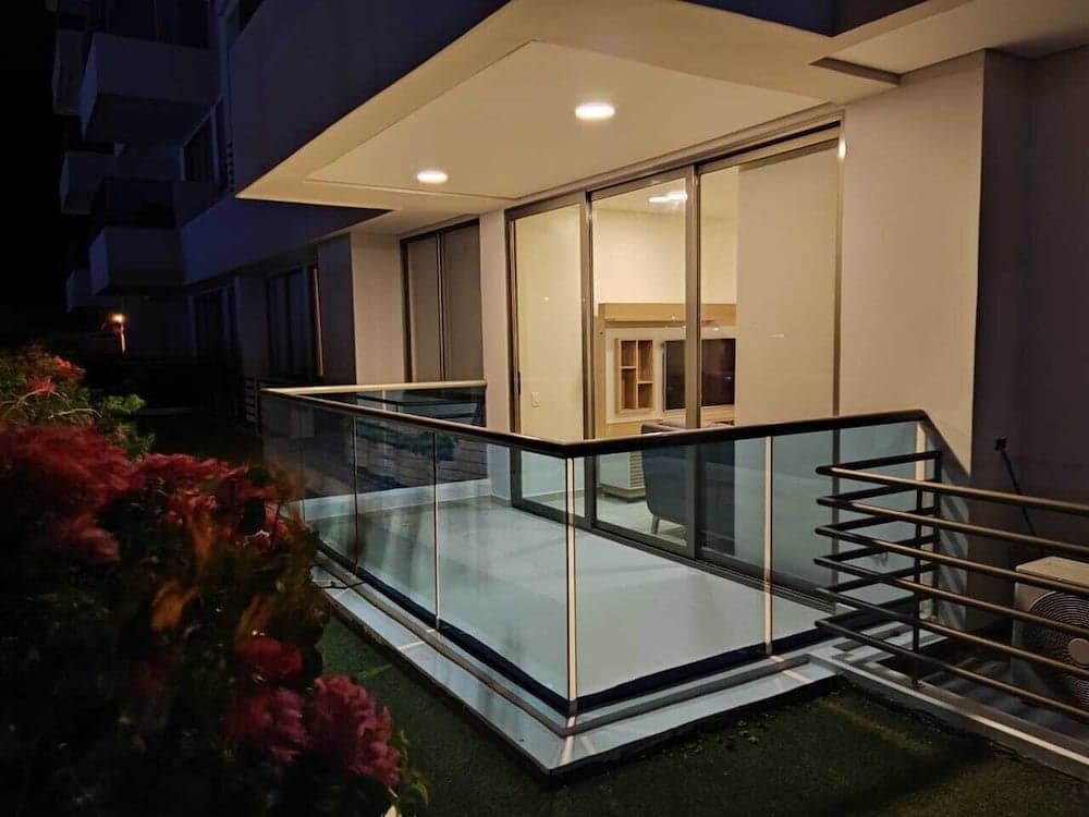 Konaklama yerinin ön cephesi