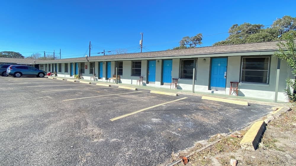 Konaklama yerinin ön cephesi