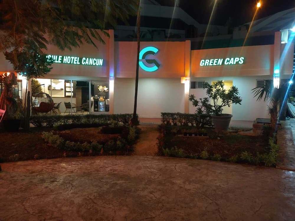 Konaklama yerinin ön cephesi