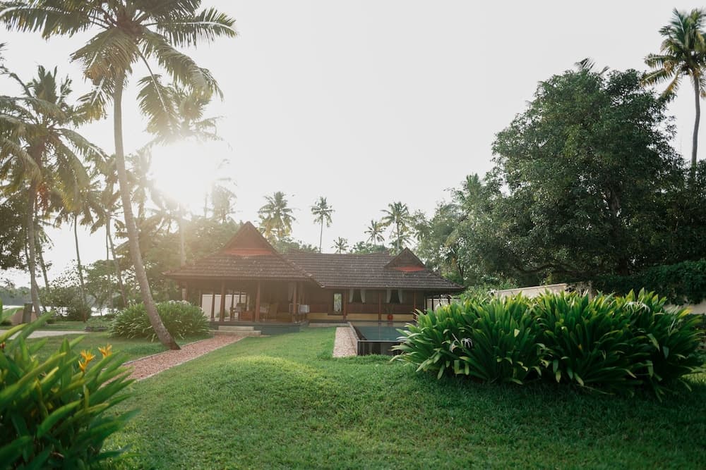 Konaklama yerinin ön cephesi