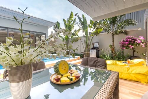 3-bdr luxury villa at a villa resort