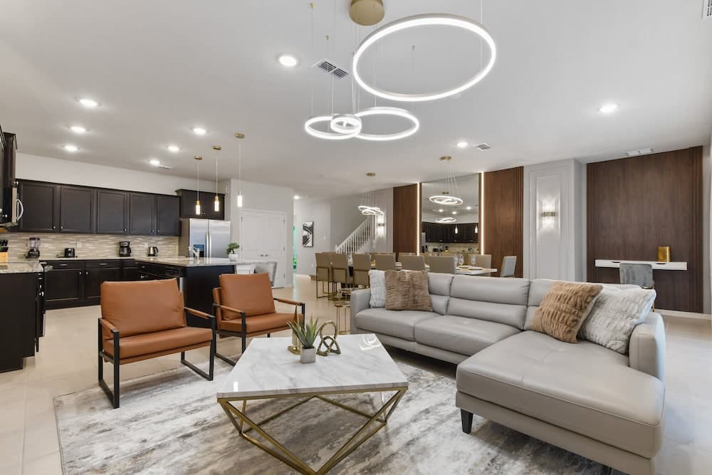 Private Theater Game Loft 10br Villa Pool Spa