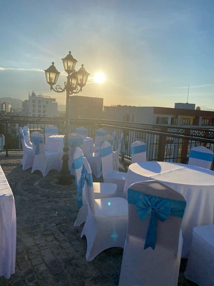 Konaklama yerinin ön cephesi