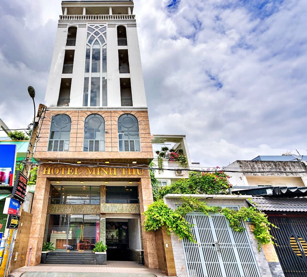 Konaklama yerinin ön cephesi