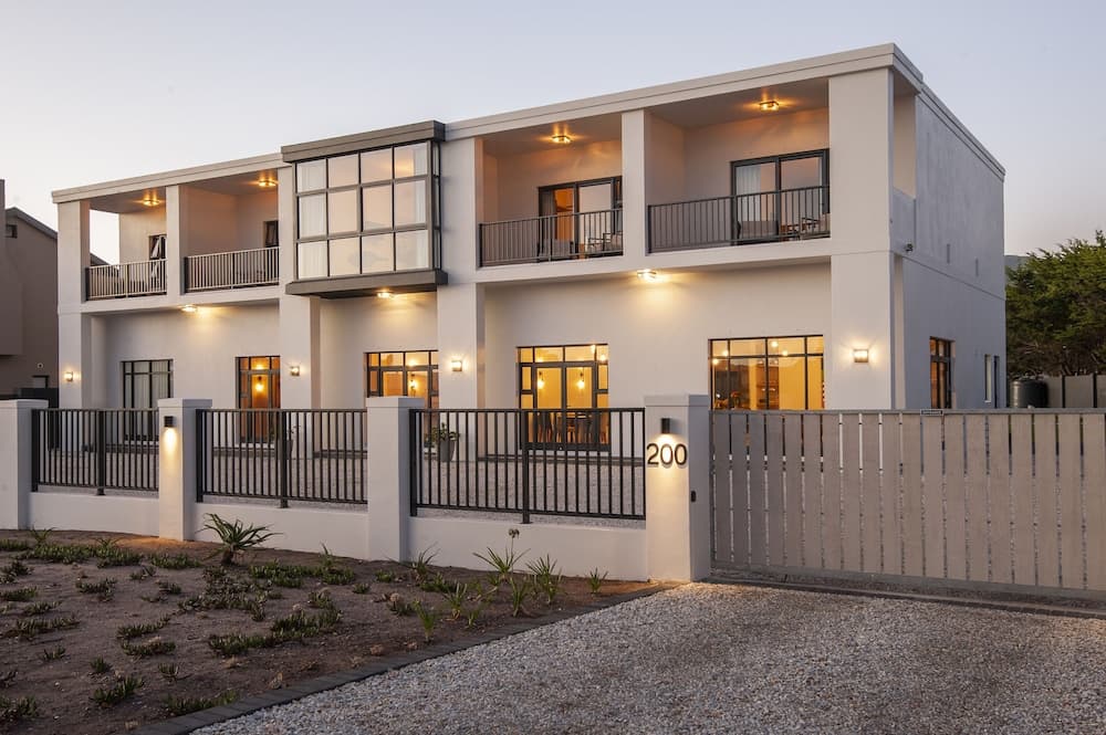 Konaklama yerinin ön cephesi