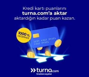 Kredi kartı puanlarını hesabına aktar, aktardığın kadar puan kazan.