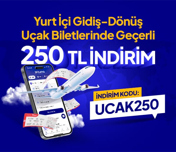 Mobil Uygulamaya Özel Yurt İçi Uçak Biletlerinde Tek Günlük İndirim Fırsatı!