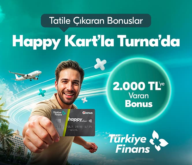 Türkiye Finans’tan 2.000 TL’ye Varan Bonus Fırsatı Turna’da!