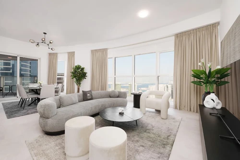 Maison Privee - Elegant and Panoramic Sea View Apt on Al Reem Island