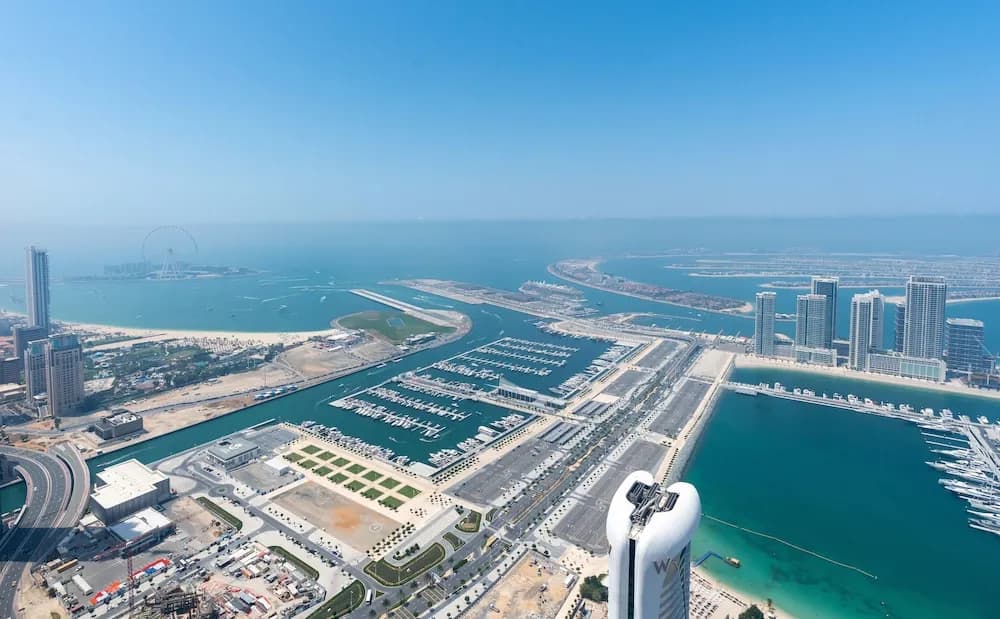 Whitesage - Incredible Full Sea and Dubai Eye View in Marina
