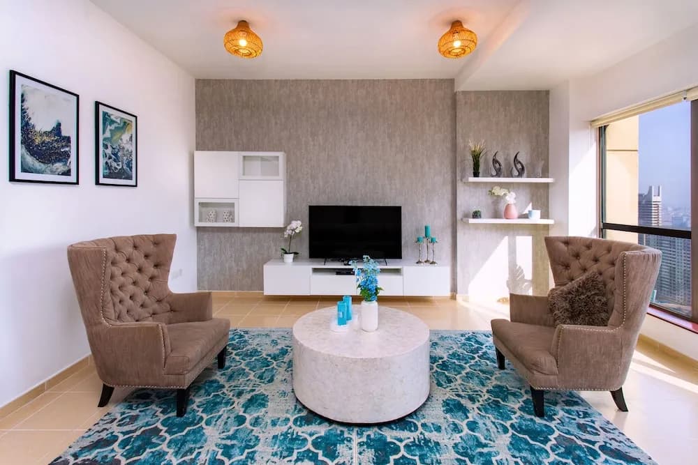 Spacious 2 bedroom with Amazing Marina View Rimal JBR