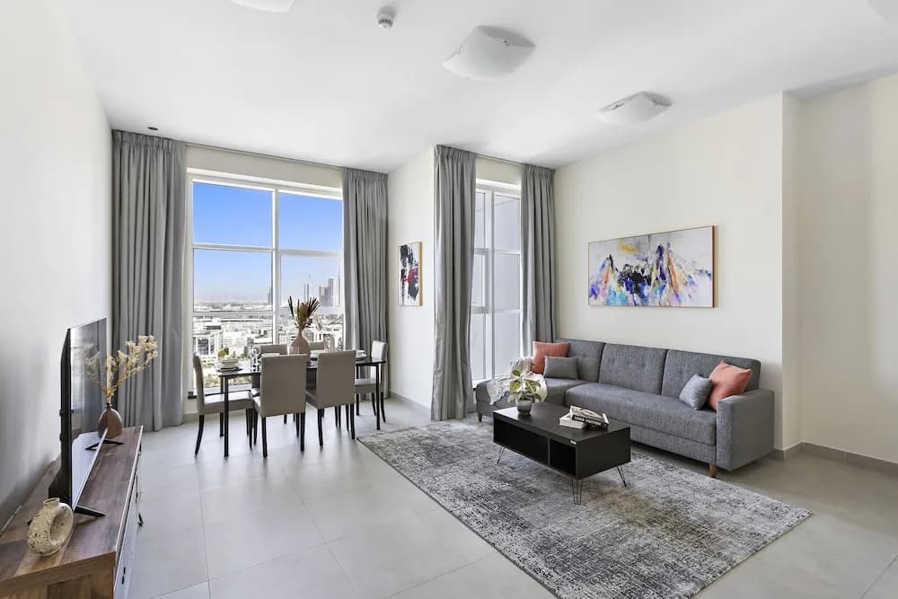 WelHome - Breathtaking Partial Sea View 2BR Close to Marina
