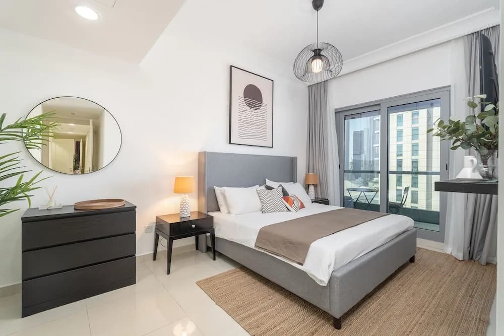 Luxury Three Bedroom in Damac Maison Near Dubai Mall by Sojo Stay
