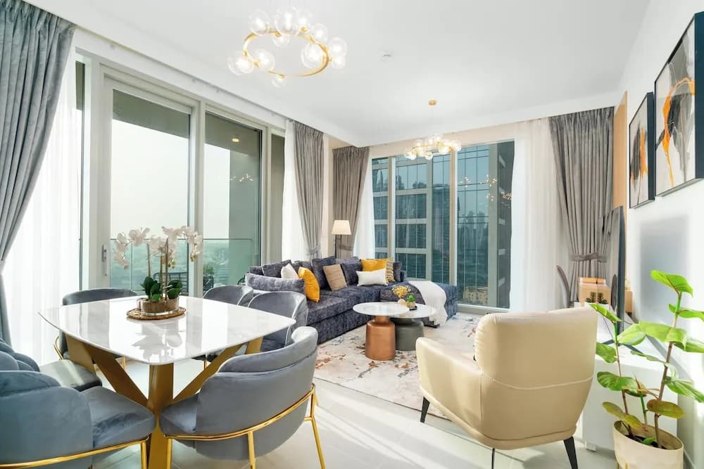 Whitesage - Chic Condo With Incredible Fountain and Sea View