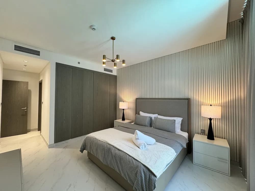 Manzil - 2Br Apt nr Downtown w Lagoon & Burj View