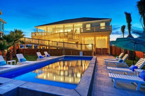 Pool, Game Room + Fire Pit Golf Cart Zone Near Beach Beacharita by Avantstay