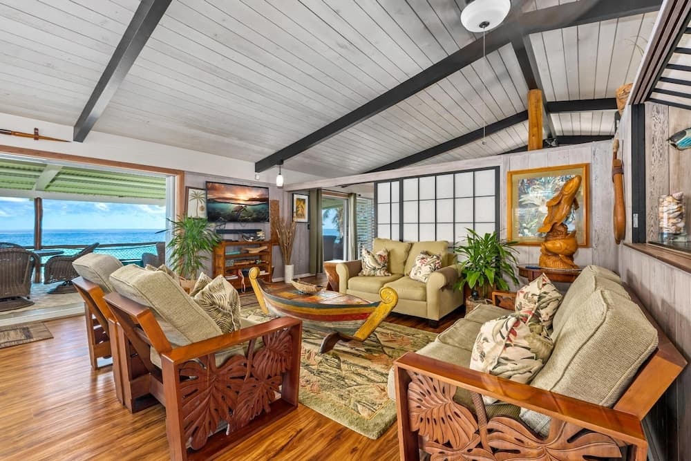 Big Island Private Home Alii Drive 6596 3 Bedroom Home