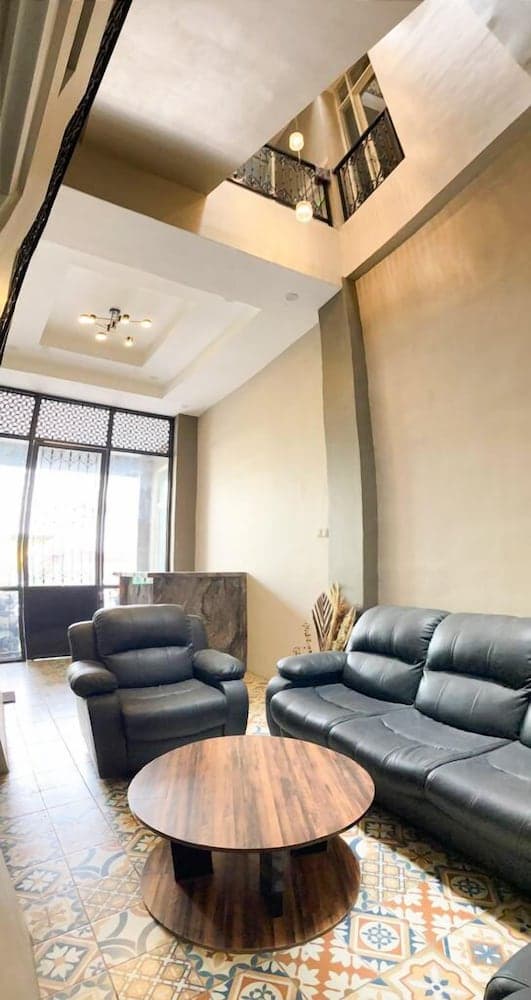 Konaklama yerinin ön cephesi