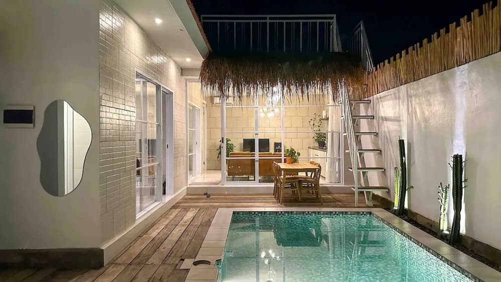 Konaklama yerinin ön cephesi