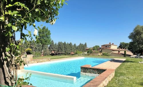 Luxury resort in the Tuscan countryside