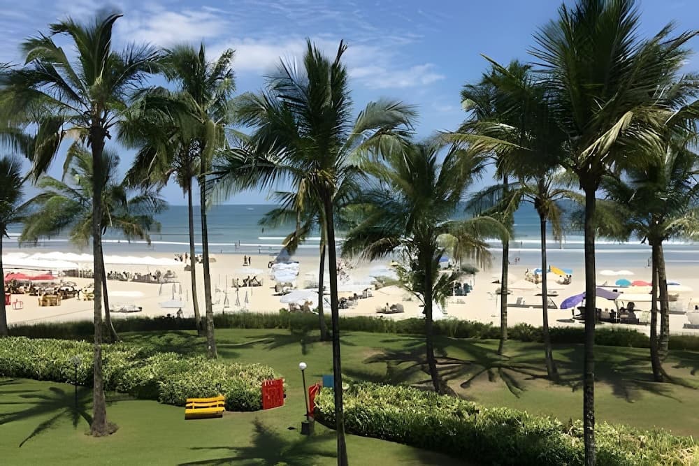 34 Riviera: M4 Giardino 44A, frente Praia, 4Dorms, 3Banh, 2Gar, Varanda Gourmet com Churrasqueira