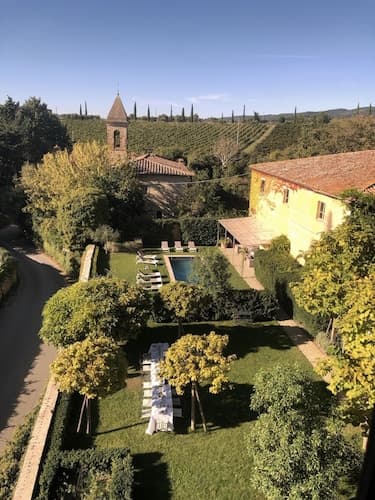 Large Beautiful Villa in Tuscan Hills of Chianti Stunning Gardens and Large Pool