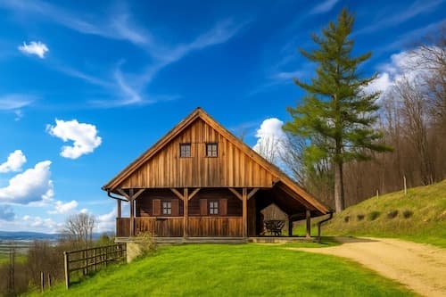 Authentic Wooden House Sleme