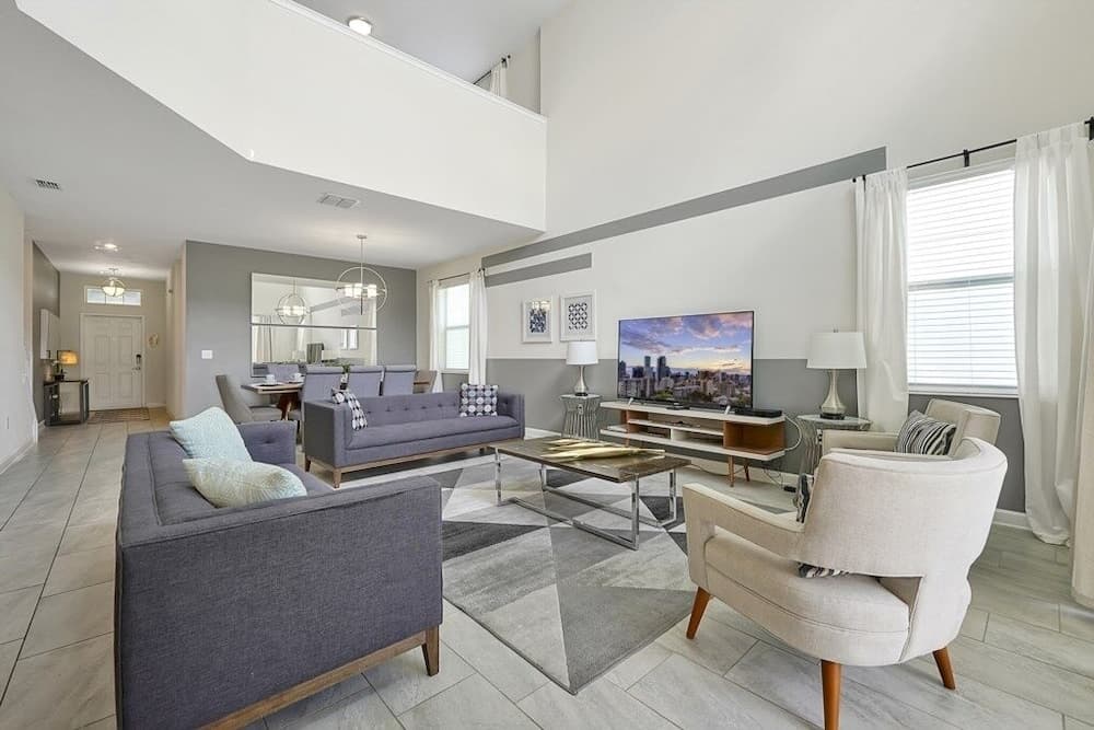 5 Bed In Champions Gate, Modern Decor, Kid Themed Rooms, Game Room, Gated Resort! 5 Bedroom Home by RedAwning