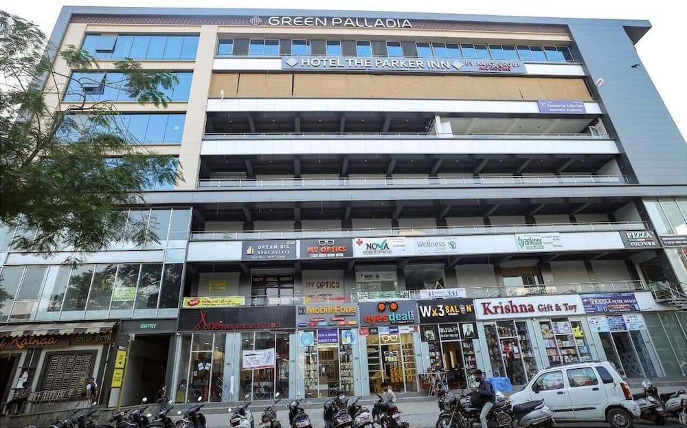 Konaklama yerinin ön cephesi