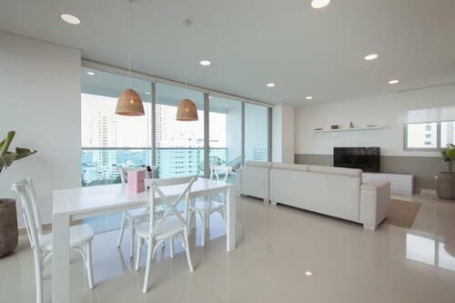 w Breathtaking 2BR w AC in Cartagena