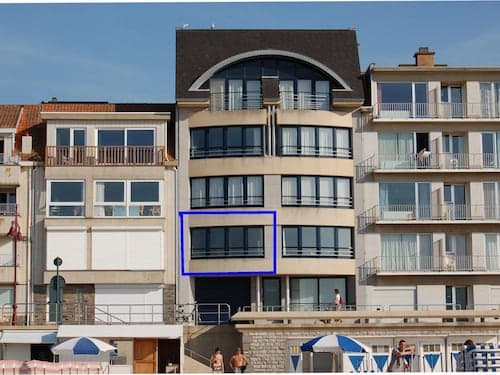 Apartment With sea View in De Haan