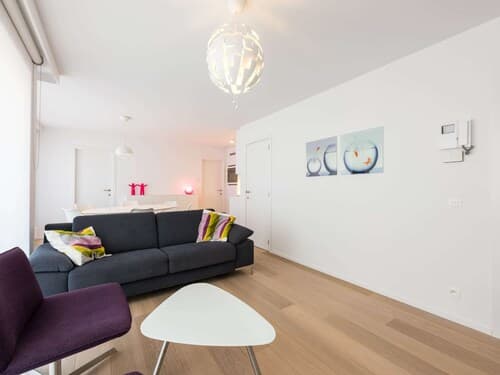 Apartment With Sea View and Balcony in Belgium