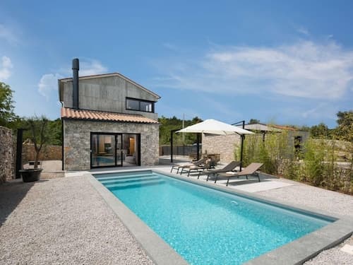 Villa With Pool in Labin