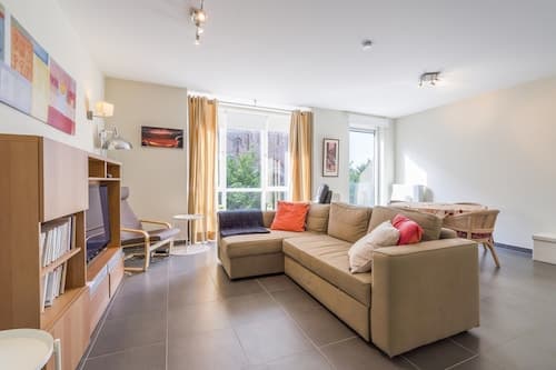 Spacious Apartment With Terrace