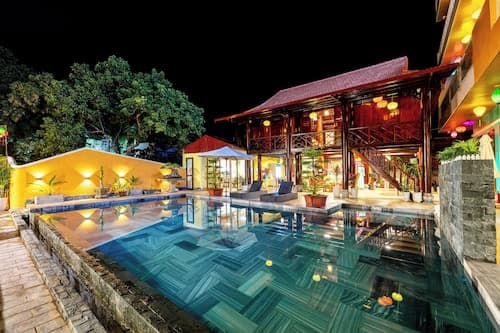 Room in Chalet - Trang An Ao Dai Homestay - Wooden House With Field View and Private Bathroom