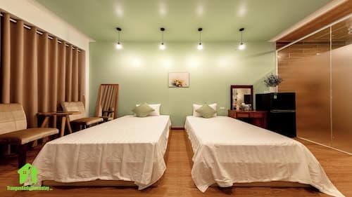 Room in House - Trang An Ao Dai Homestay - Family Room With Field View and Private Bathroom