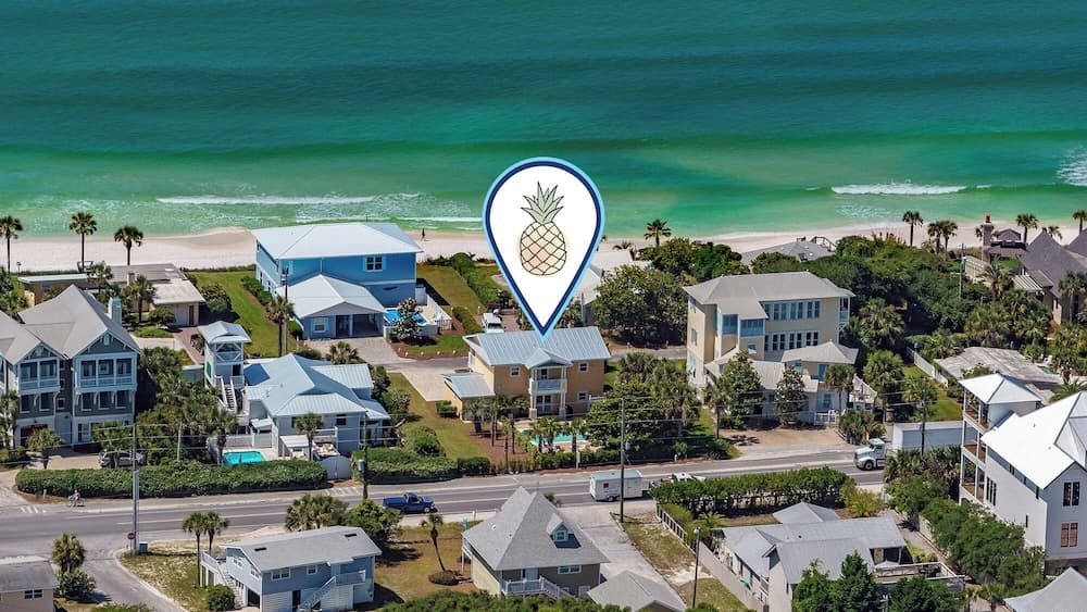 Private Heated Pool in Seagrove; Steps From the Gulf : Sleeps 8