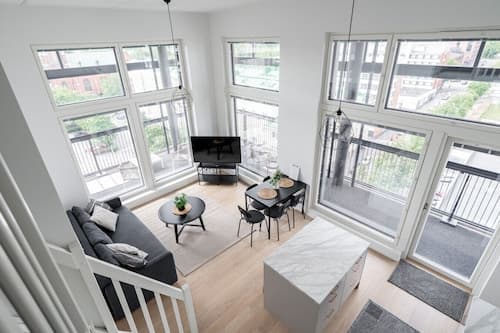 3BR Loft Penthouse with Balcony and Sauna