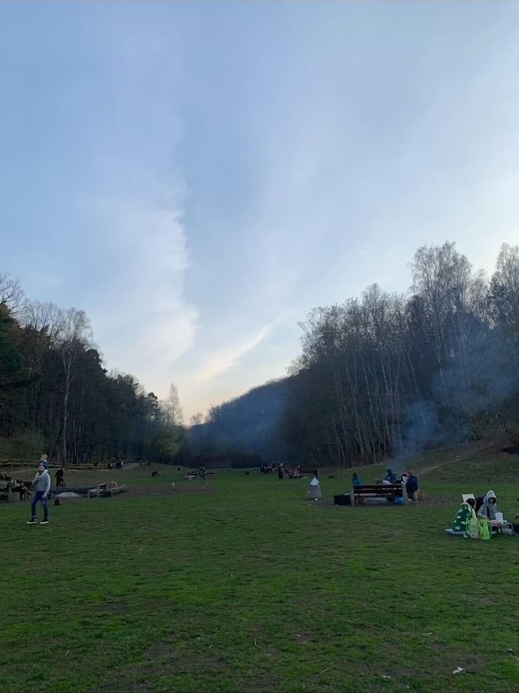 Konaklama yerinin ön cephesi