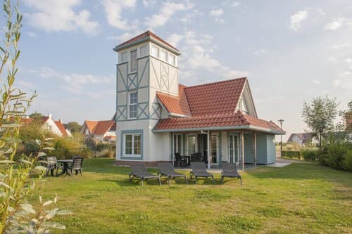 Villa in Cadzand-bad Near North Sea Beach
