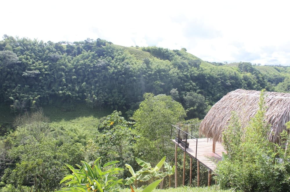 Konaklama yerinin ön cephesi