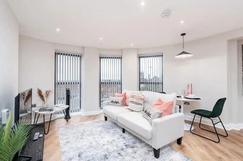 Luxury 1 Bed Apt With City Views Heart of Leeds